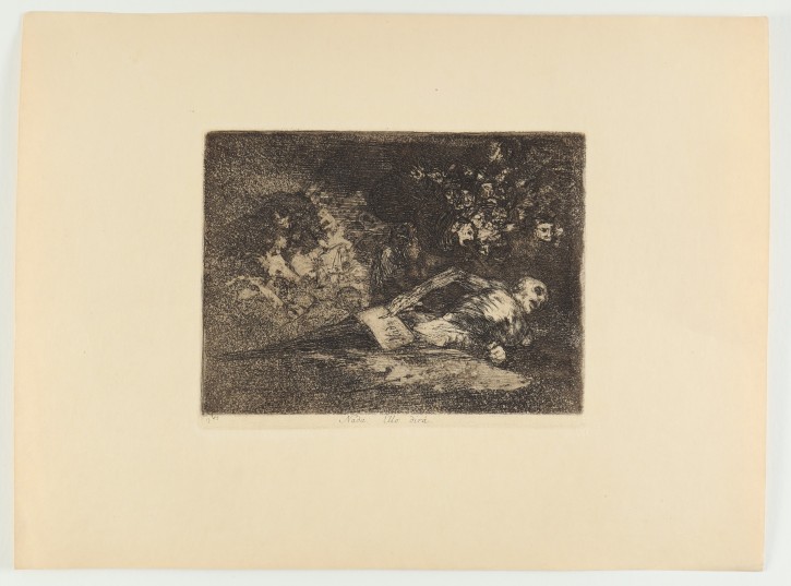 Nada. Ello dirá.. Goya Lucientes, Francisco de (1746-1828). 1937. Precio: 600€