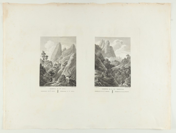 Ermita de Santa Ana junto con Ermita de la Santísima Trinitad. . 1806. Precio: 120€